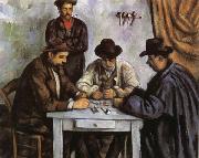 Paul Cezanne The Card Players oil painting artist